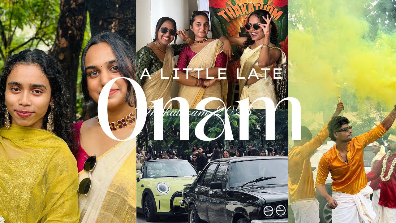 A little late Onam 💛🌻| Anna K Shine 