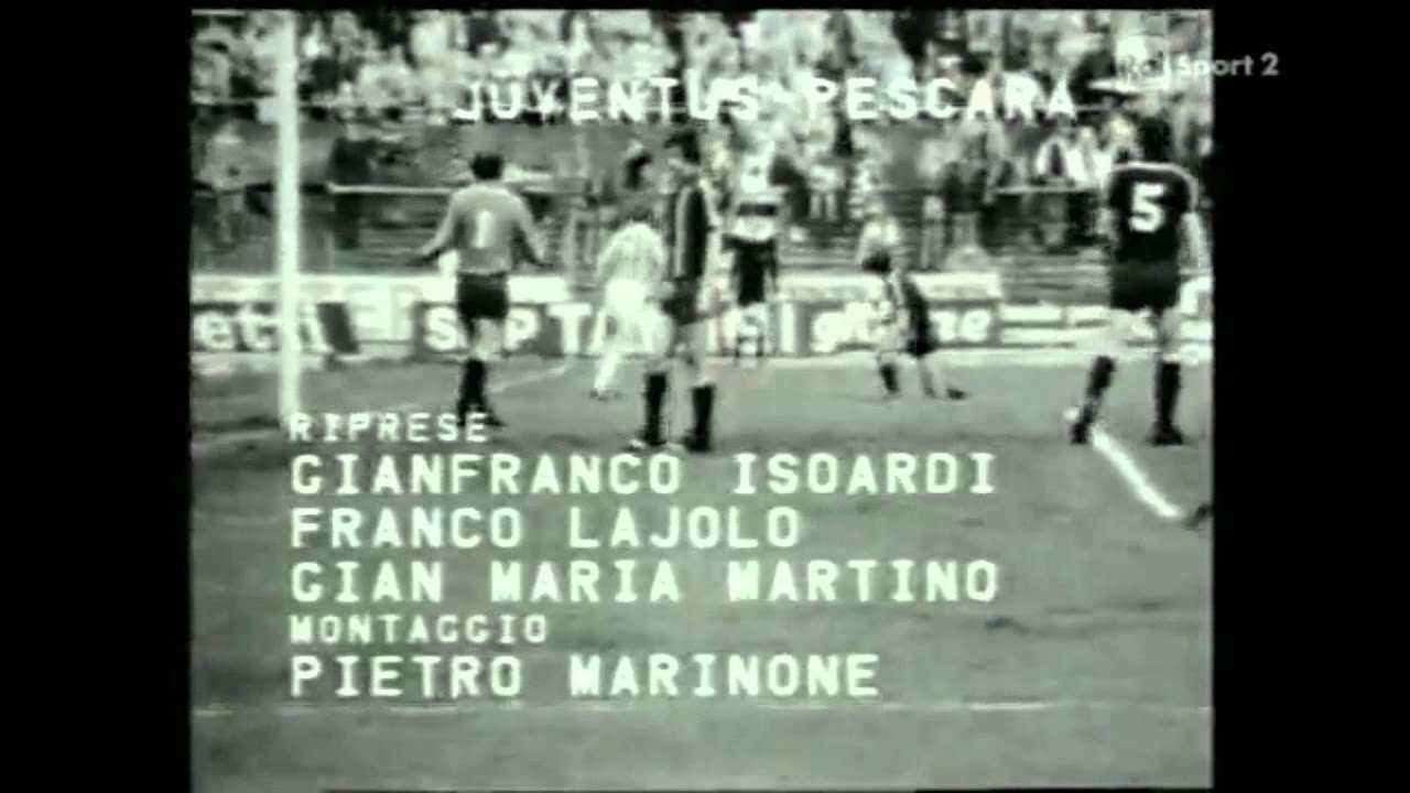 juventus-pescara 2-0 serie A del 77-78 (23/04/1978)