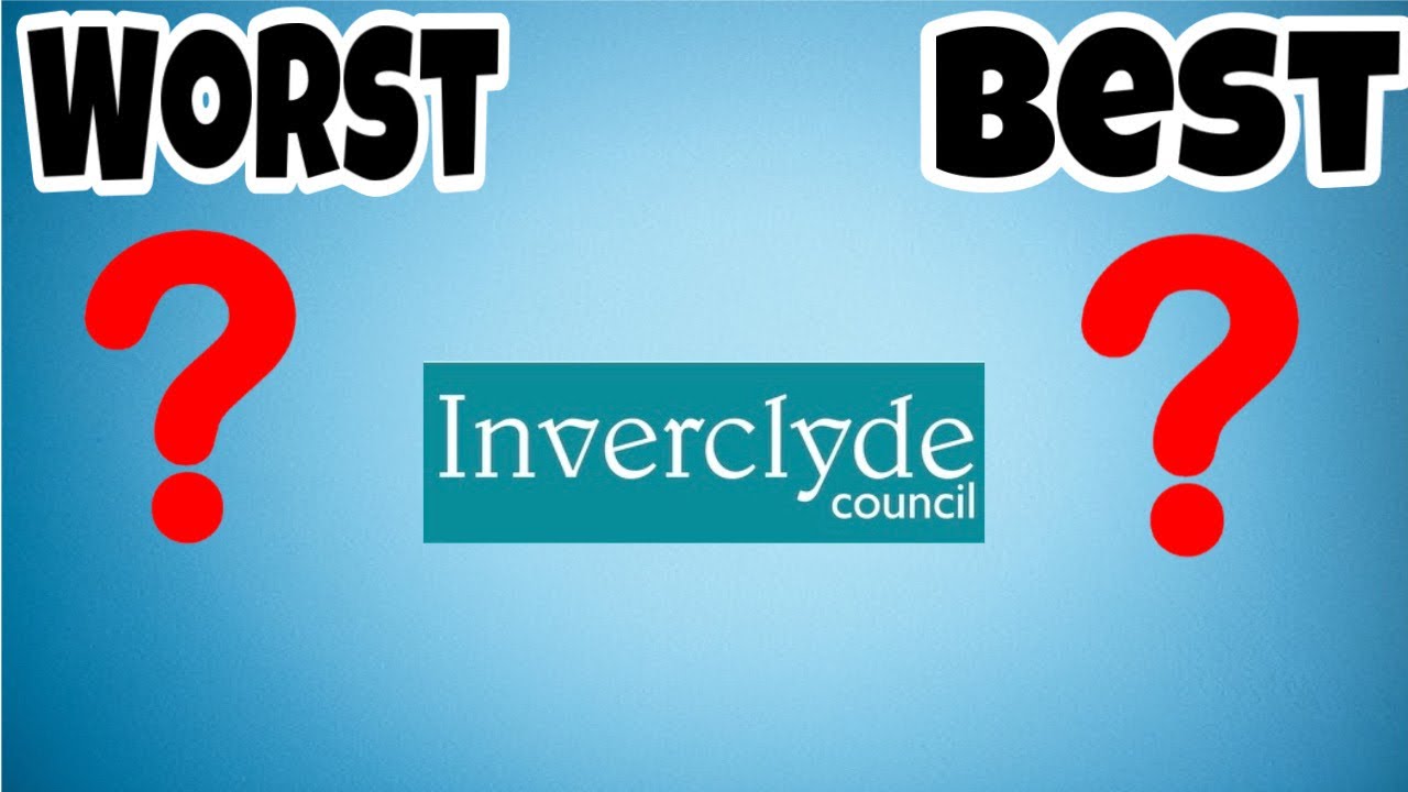 RANKING All Places in Inverclyde From WORST To BEST&hellip;&hellip;