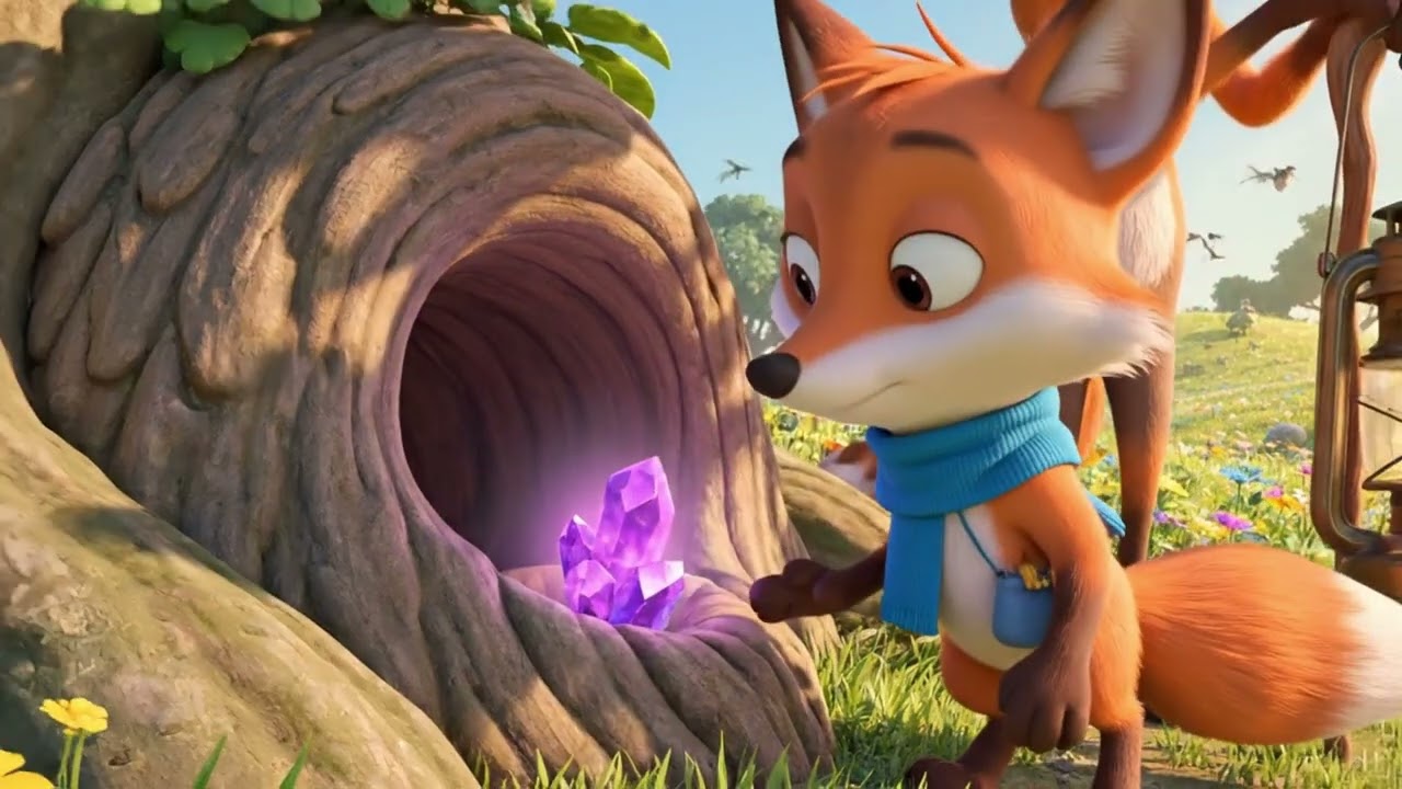 Fox Family Stories: Listening to the Underground 🦊 30 Minute Animated Adventure for Kids