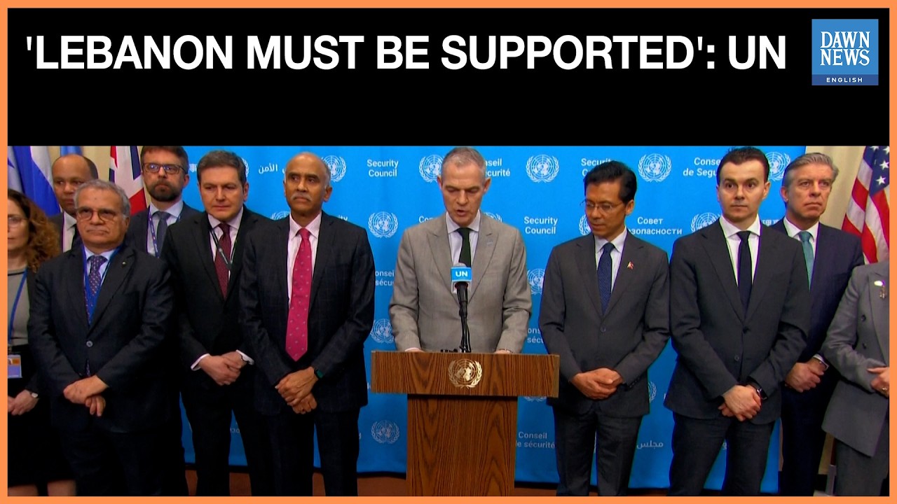 ‘Lebanon Must Be Supported’: UN Peacekeeping Backers Urge Halt to Escalation | Dawn News English
