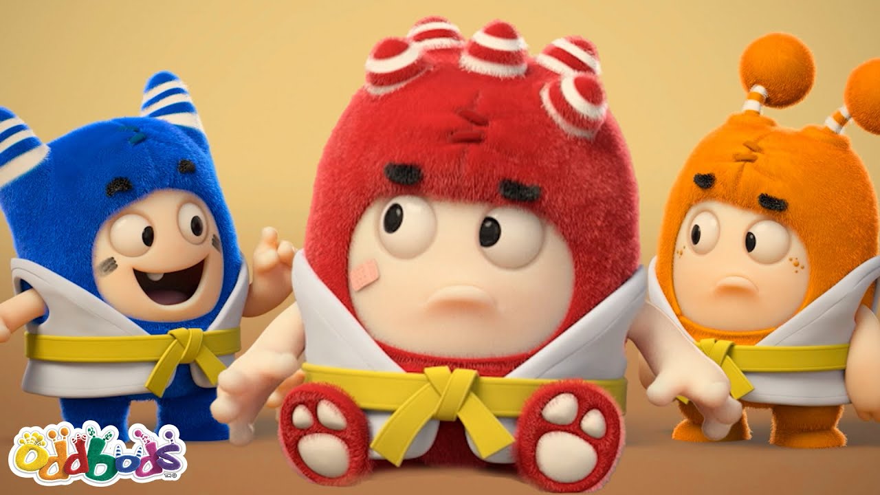 🥋Karate Oddbods 🥋| Oddbods vs Plank | Oddbods NEW Episode Compilation | Fun Cartoon for Kids