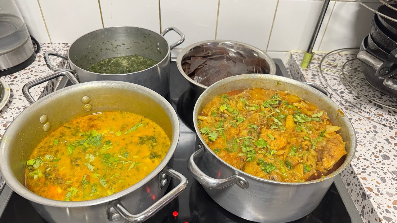 Shokto Murug & Cabbage|Naali Shaag|Rohu Maas & Bangladeshi Aada Lebu