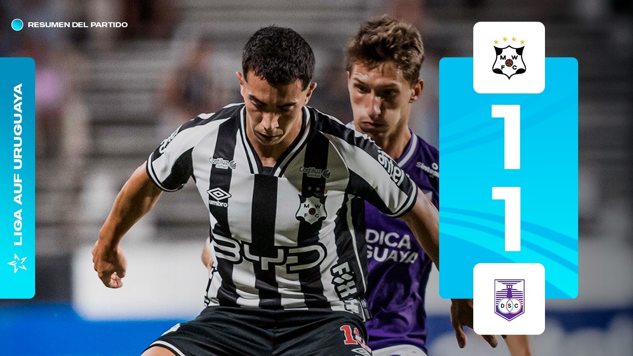 Wanderers 1-1 Defensor | Resumen del partido | Liga AUF Uruguaya 2026 | Fecha 1 | Apertura | #AUFTV
