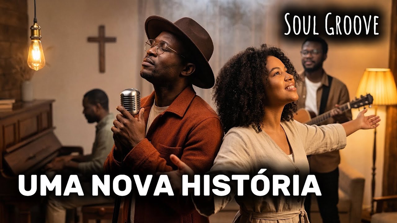 🎶 UMA NOVA HISTÓRIA - Um Soul Groove desse lindo louvor! (Versão Coral Groove)