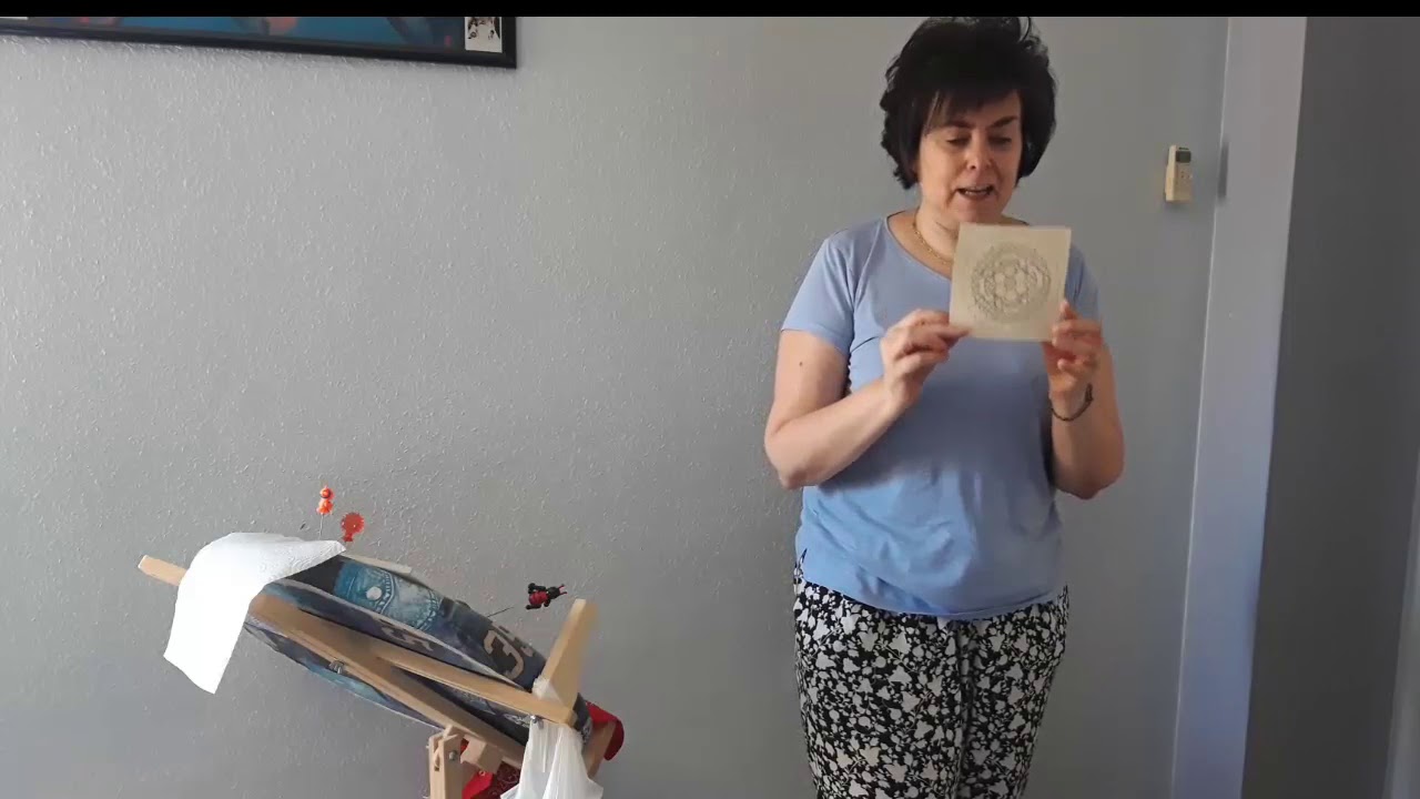 Bolillos encaje de duquesa : Cambio de planes