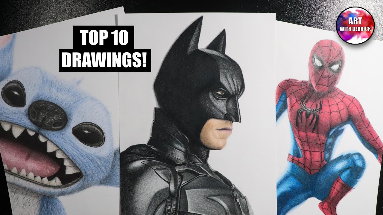 My Top 10 Drawings of 2025! 