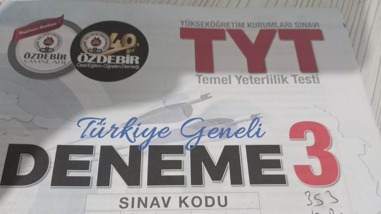 Özdebir tg3 sonucum 