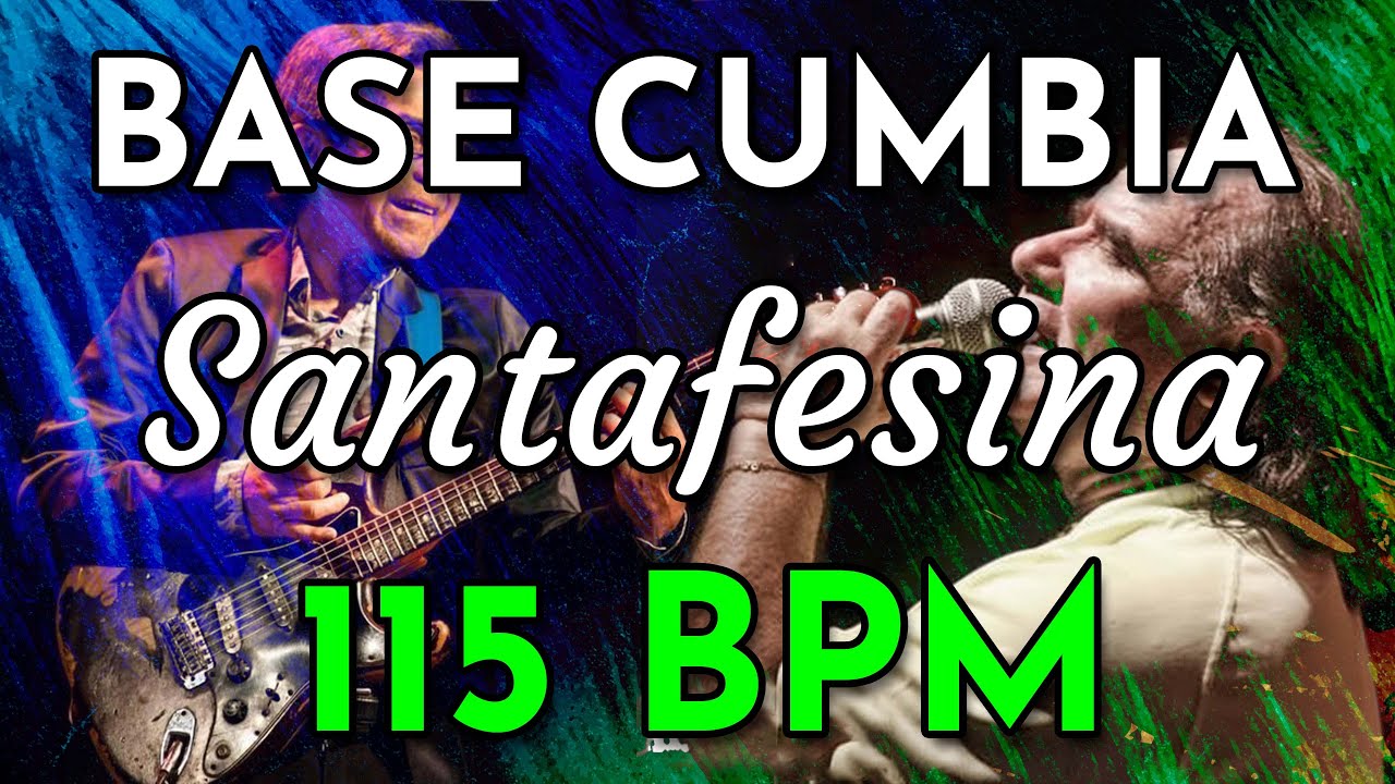 Base Cumbia SANTAFESINA • 115 BPM • Los Del Bohio, Leales, etc. | Loop Percusión Para Practicar