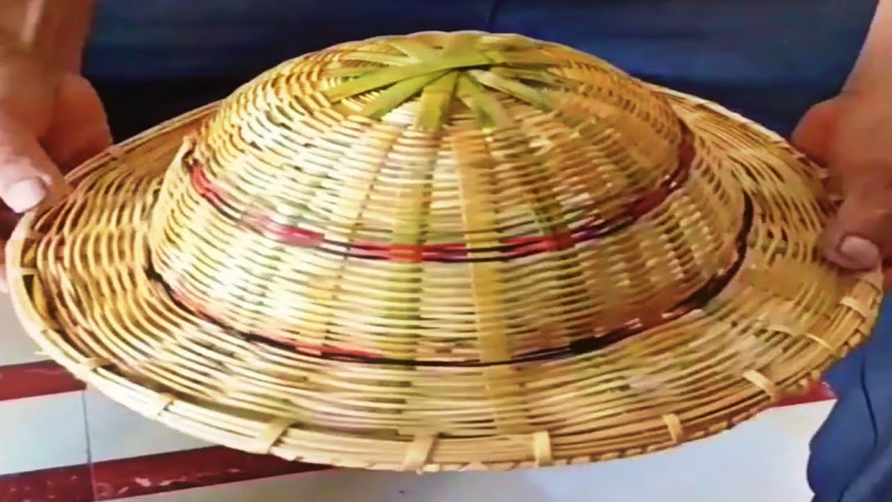 bamboo cap making - craft #craft #handmade #handmadecraft #hamdmadeitems #11minutecrafts