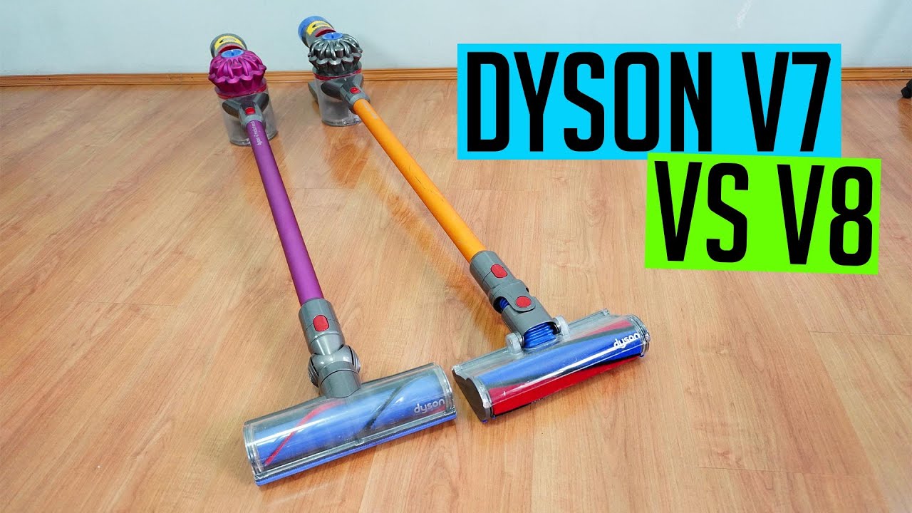 Сравнение Dyson V7 и V8 [Какой вариант средней ценовой категории лучше?]