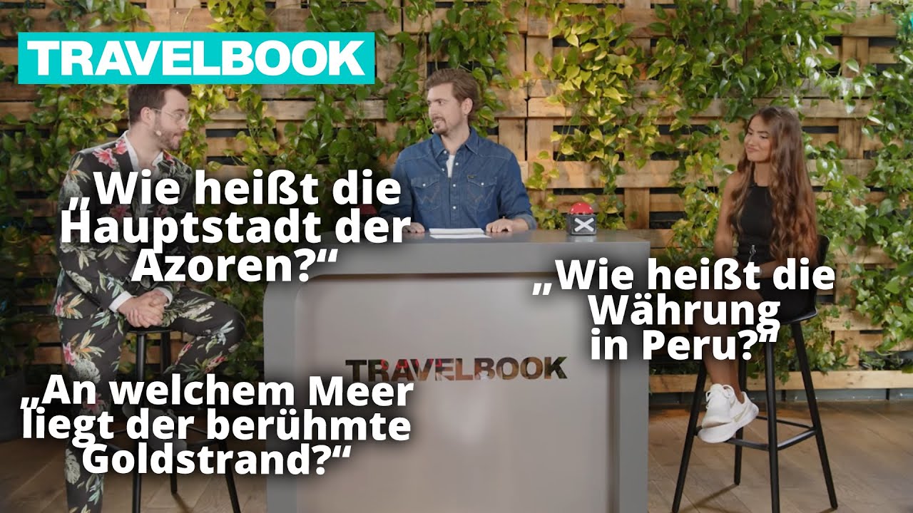 Influencerin Nina Röber vs. Sebastiian Klussmann | „Wer schlägt den Erdkundeprofi?“ | TRAVELBOOK