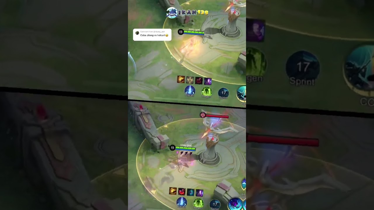 Zilong Vs Helcurt, done #mlbb #mobilelegends #mobilelegendsbangbang #mplids13 #mpls13 #shorts