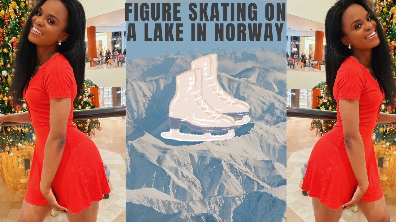 Sia- Snowman-  FIgure Skating on a frozen Lake in Norway