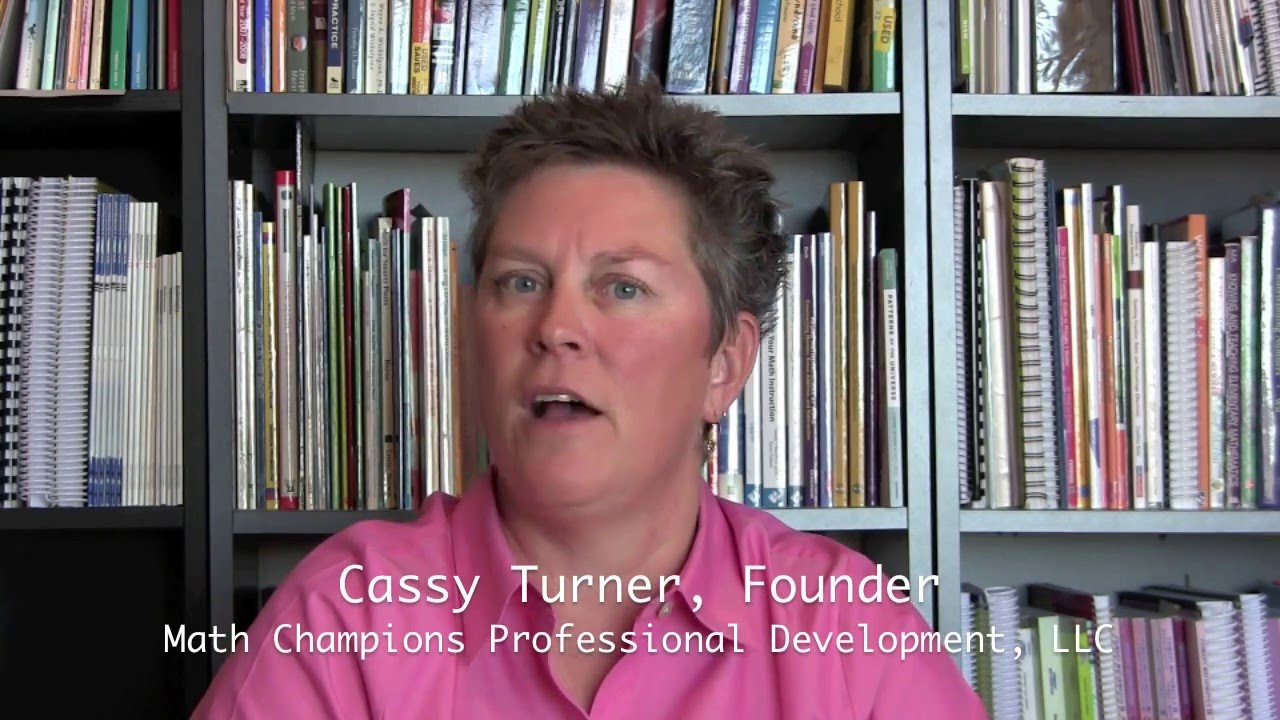 Cassy Turner: On the Importance of Singapore Math Professional Development
