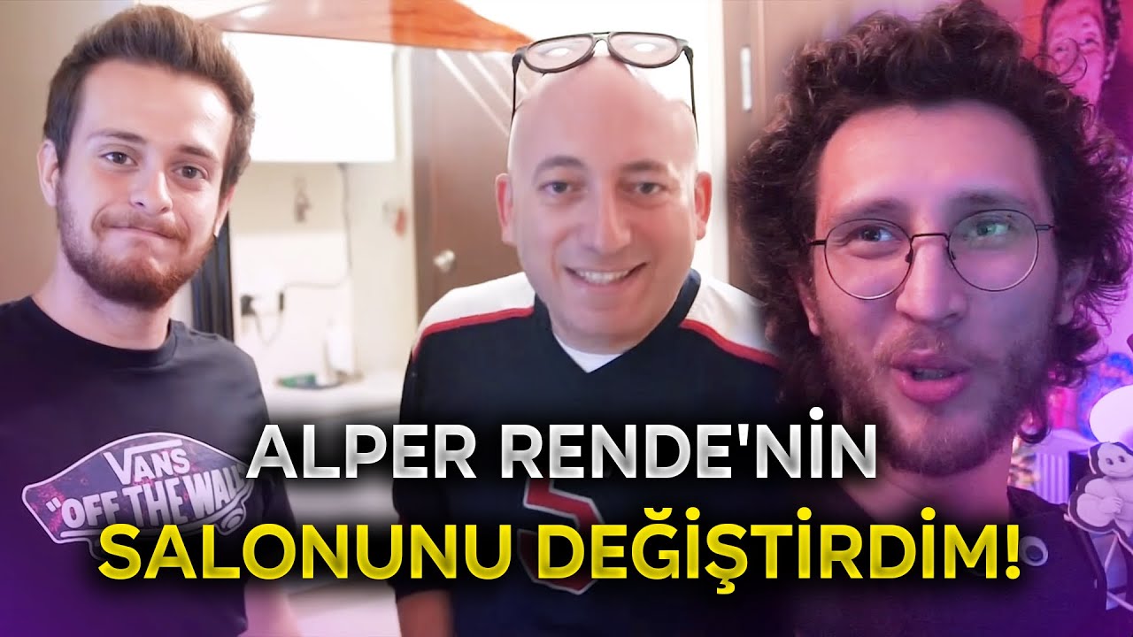 KAANFLİX | ALPER RENDE'NİN SALONUNU DEĞİŞTİRDİM! İZLİYOR (Mimar Selim Bey)