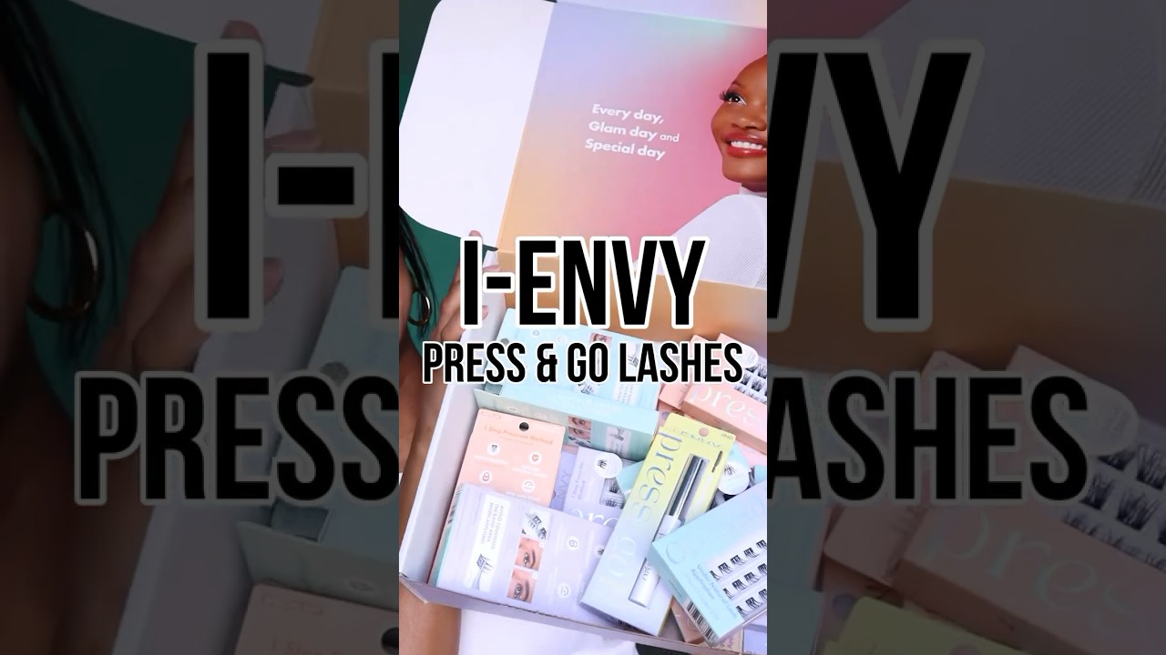 🎦 i-ENVY Ambassador @kayforbey See the Difference with our NO-Glue Needed Press & Go Lashes!! 🤩