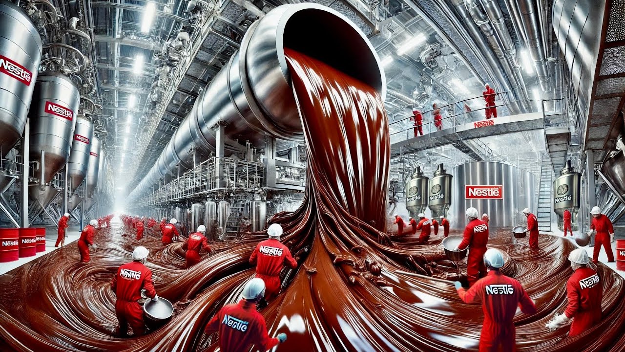 How NESTL&Eacute; Chocolate is MADE 🍫 | Factory PROCESS 🏭