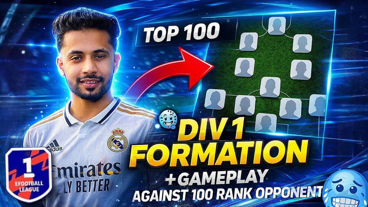 META FORMATION REVIEW WITH GAME PLAY 100 RANK OPPO#efootball#pesfootball#pes#formation#tips 