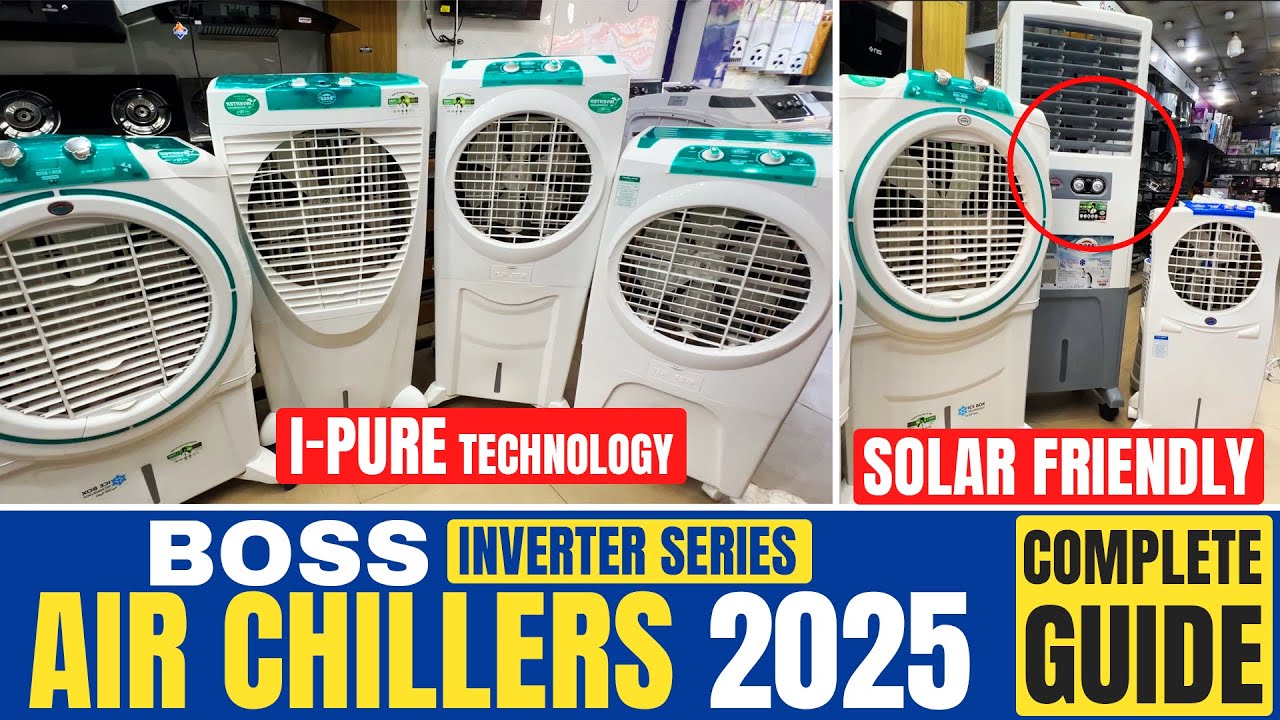 🔥 Boss Inverter Air Coolers 2025 | Complete Review & Price in Pakistan | Best Air Chiller Guide