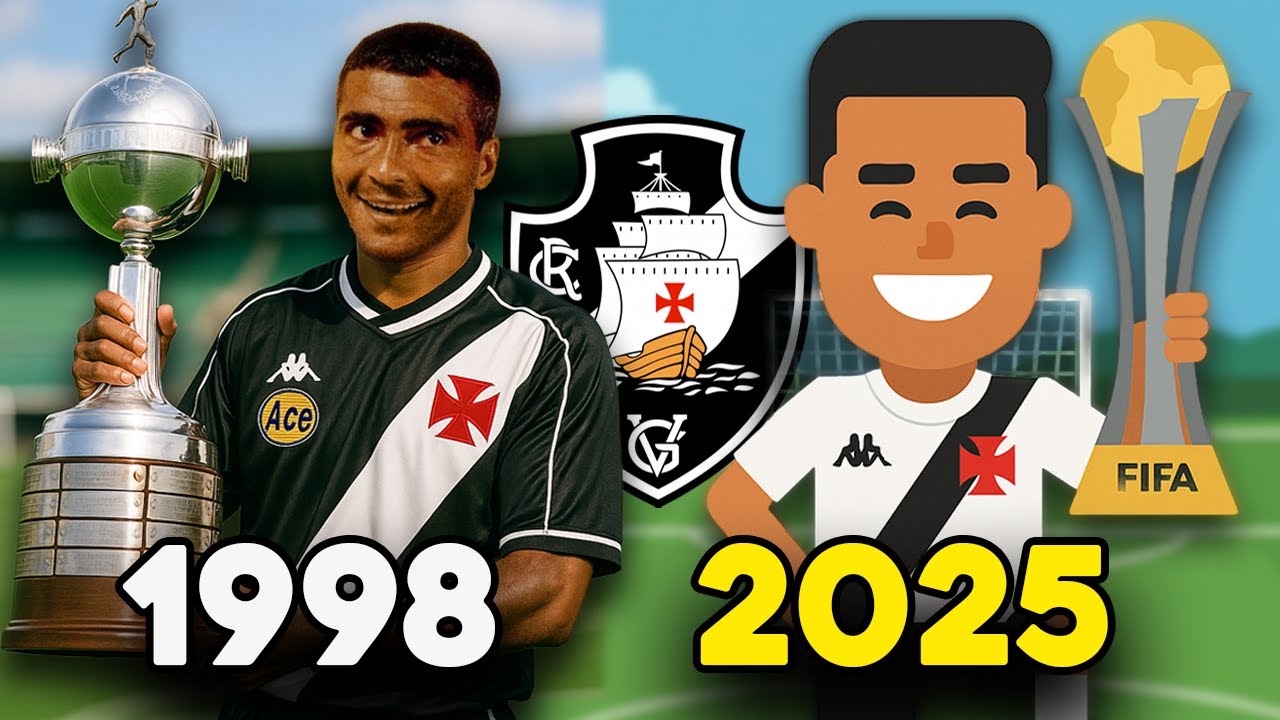 SIMULEI O VASCO DE 1998 A 2025 NO WORLD SOCCER CHAMPS