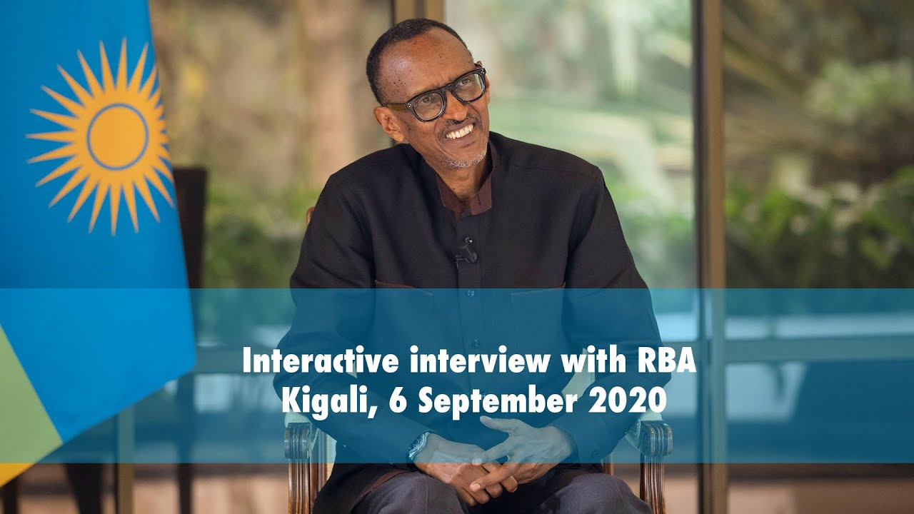 Interactive interview with Rwanda Broadcasting Agency | Kigali, 6 September 2020