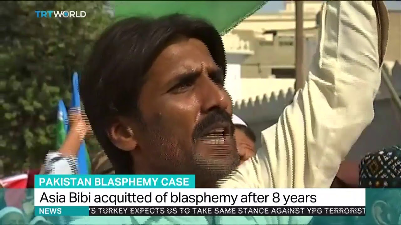 Asia Bibi freed from prison after acquittal in Blasphemy case