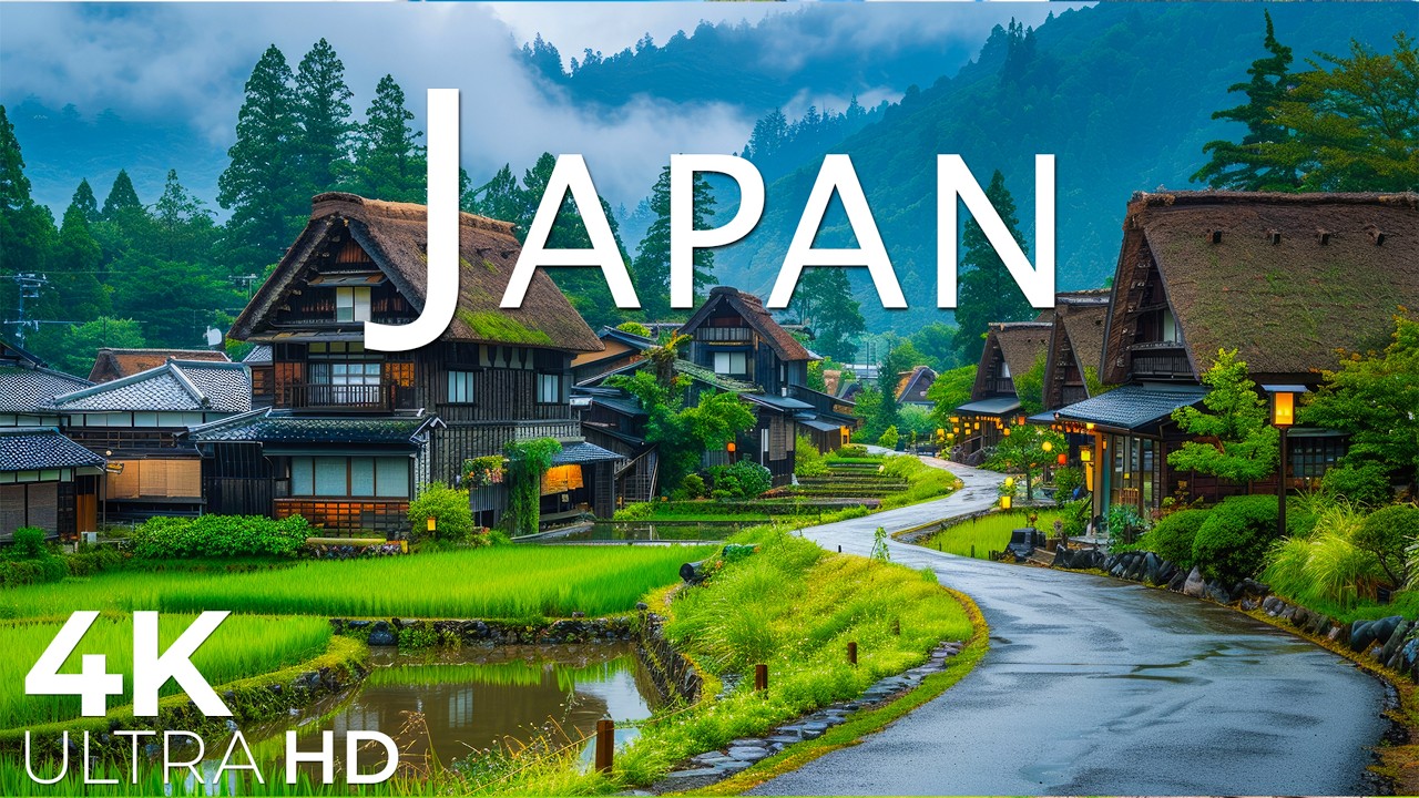 Japan 4K | Experience Japan’s Timeless Beauty: Ancient Temples, Peaceful Villages & Mount Fuji