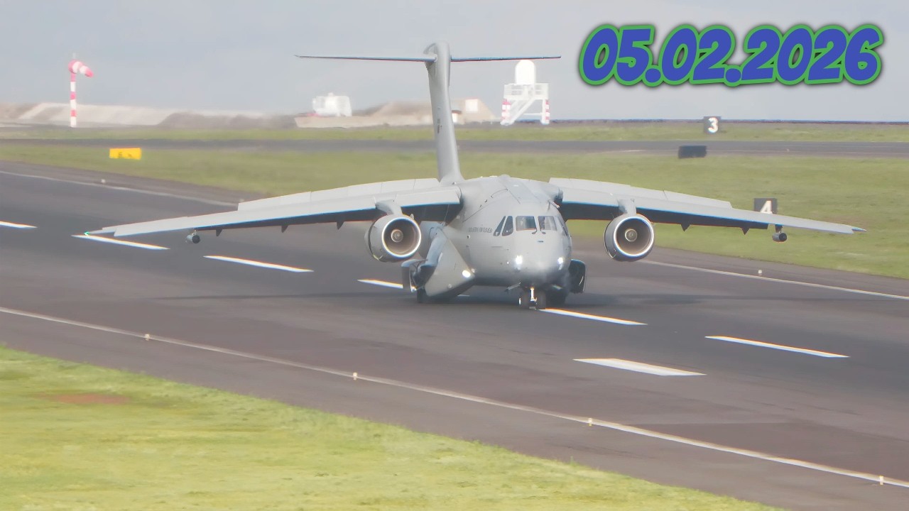 Madeira Airport Landings and Takeoffs 05.02.2026