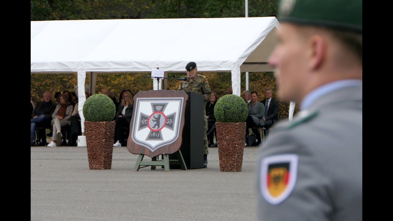 Kommandowechsel Landeskommando Berlin - Rede BrigGen Uchtmann
