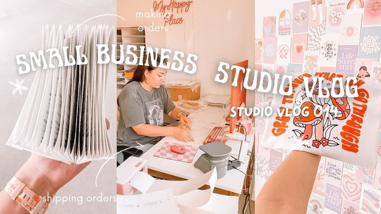 Day in the Life of a Small Business Owner, Studio Vlog 014