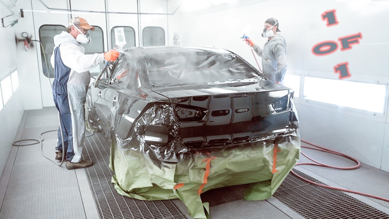 Painting the Mitsubishi Evolution a CUSTOM COLOR!