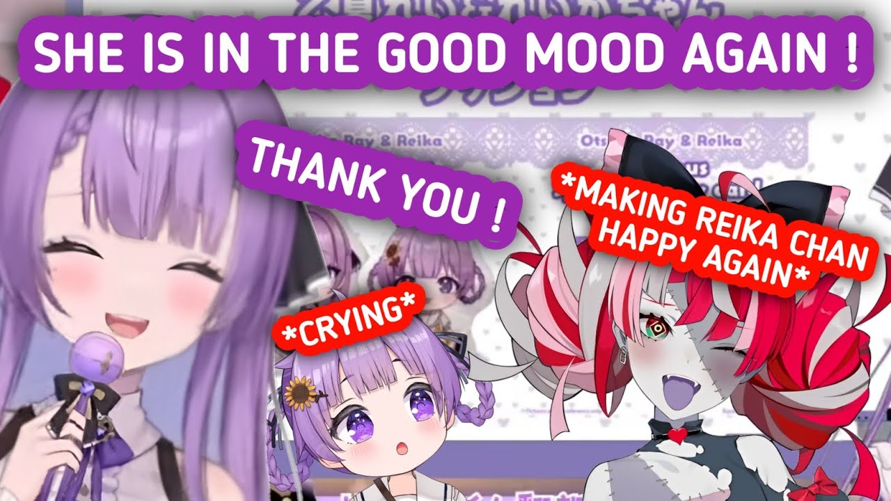 Ollie Making Reika Chan Happy Again After She Crying [Kureiji Ollie/Otsuka Ray]