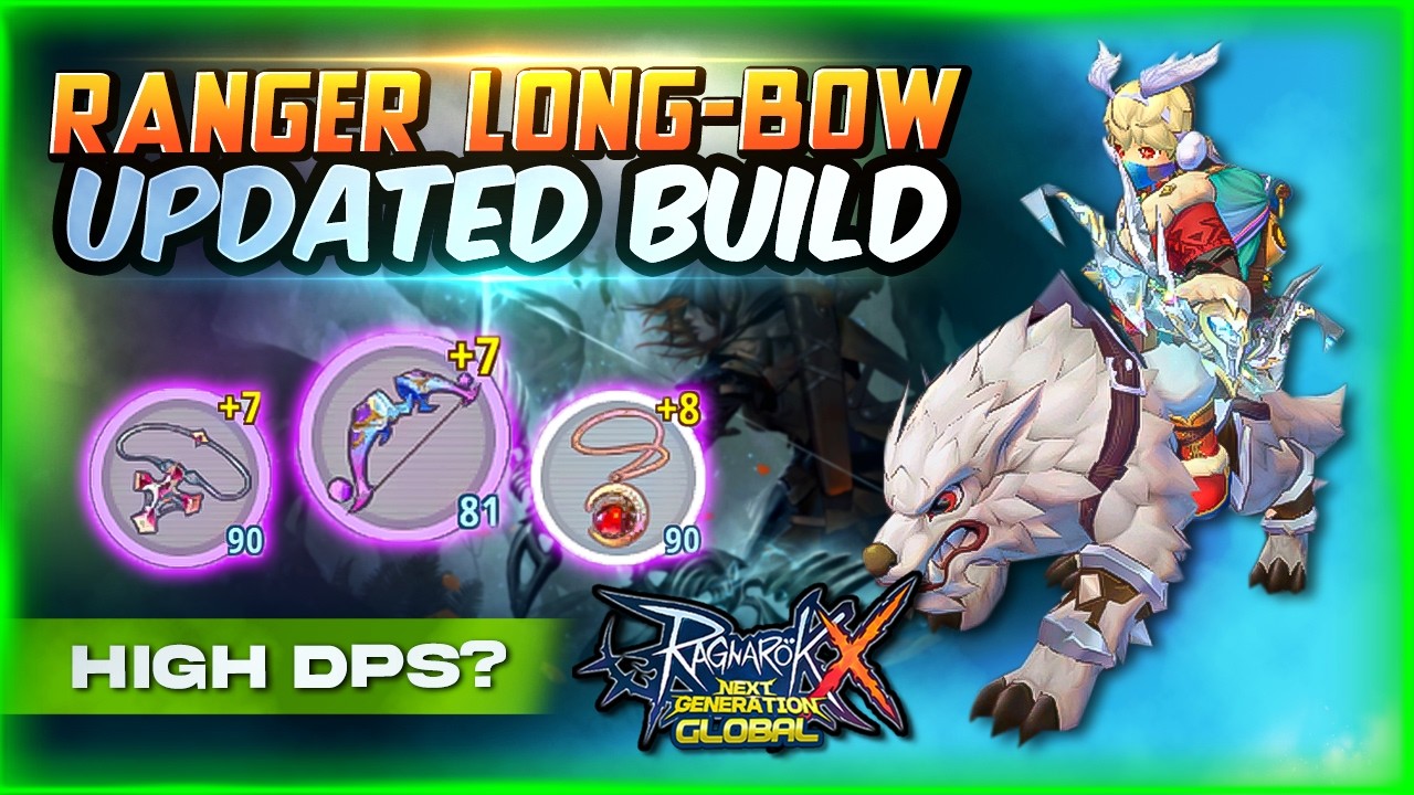 [ROX Global] This Ranger Build Will Dominate Everything! | 3RD JOB!