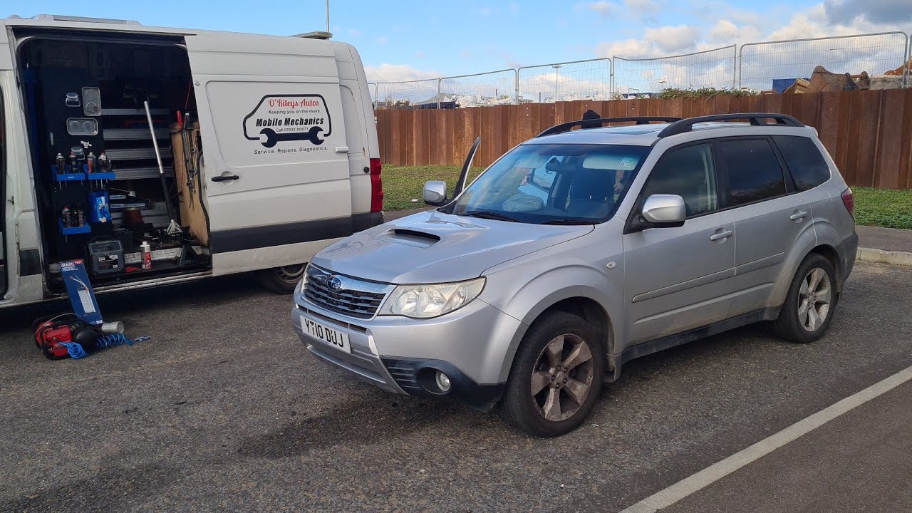 Subaru Forester 2.0 P1469 DPF Limp Mode Blocked Diesel Particulate Filter Cleaning  & Oil Dilution