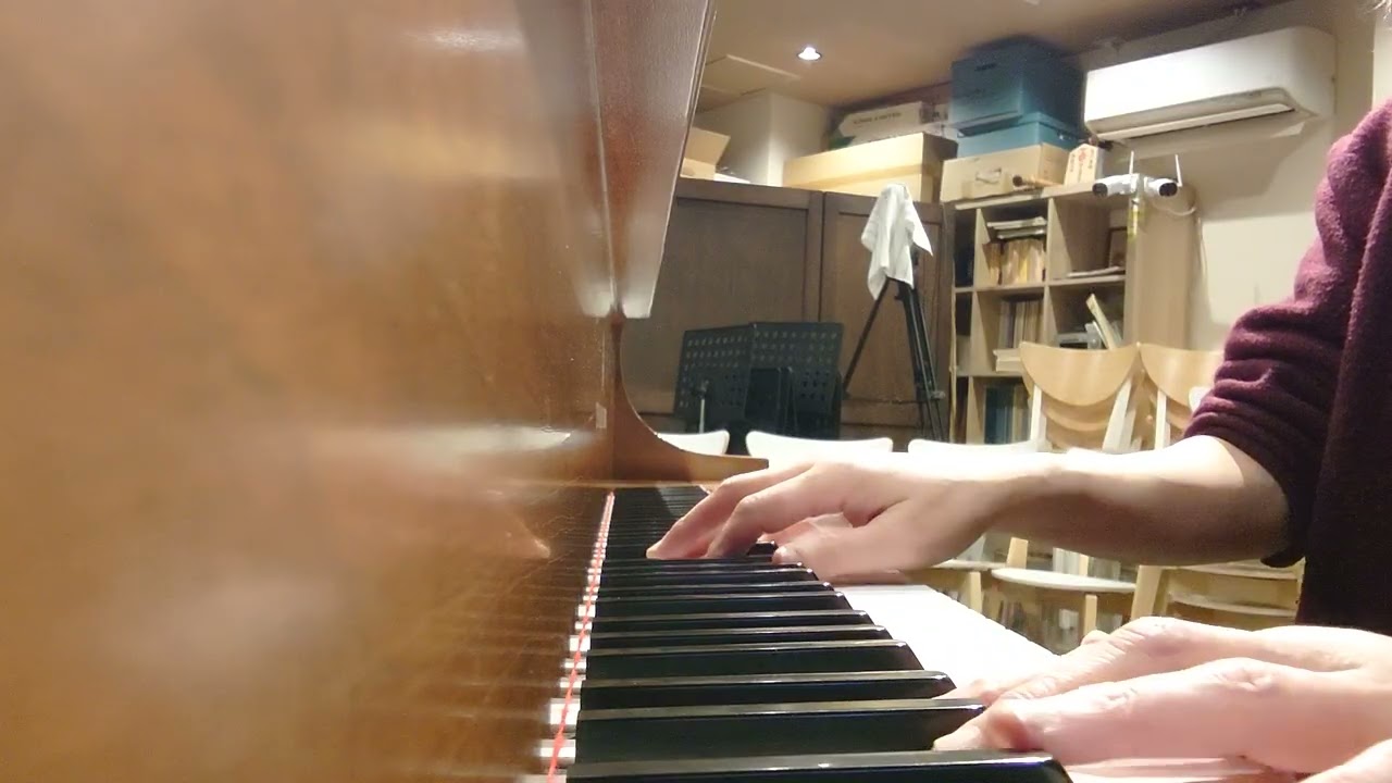 素人ピアノ　ブラームス　間奏曲イ短調OP118-2　リハビリ31