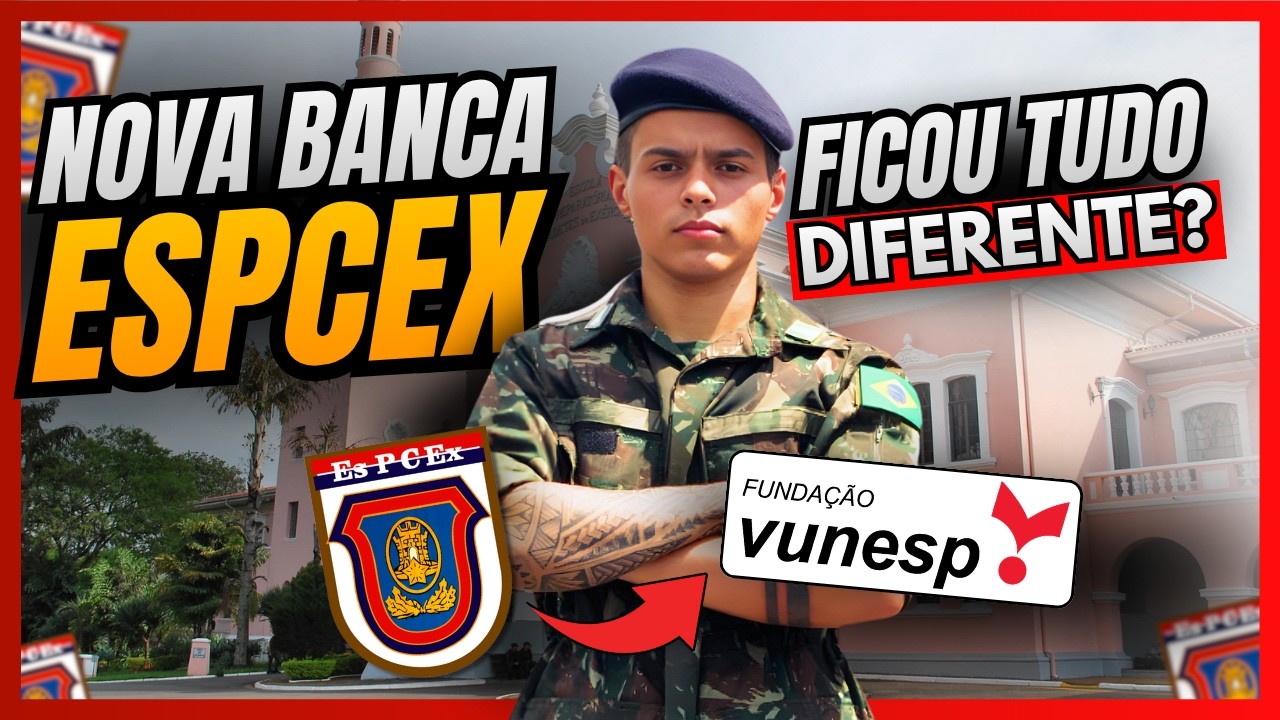 VUNESP na EsPCEx: ficou mais f&aacute;cil ou mais dif&iacute;cil?