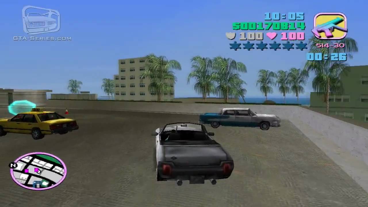 GTA Vice City - Walkthrough - Offroad Challenge - Cone Crazy