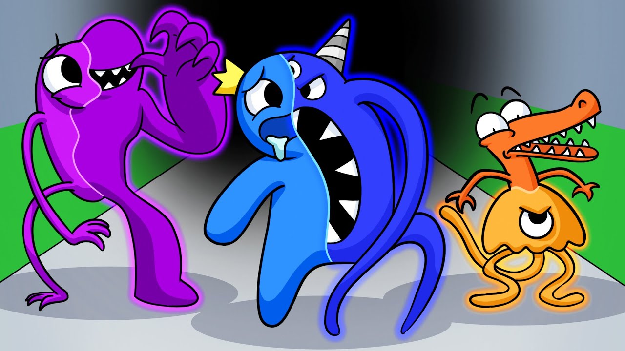 RAINBOW FRIENDS, But They're GARTEN OF BANBAN?! (Cartoon Animation)
