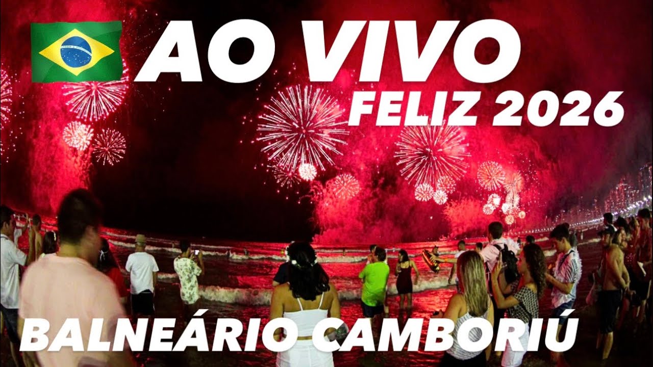 Balneário Camboriú AO VIVO Réveillon Santa  Catarina