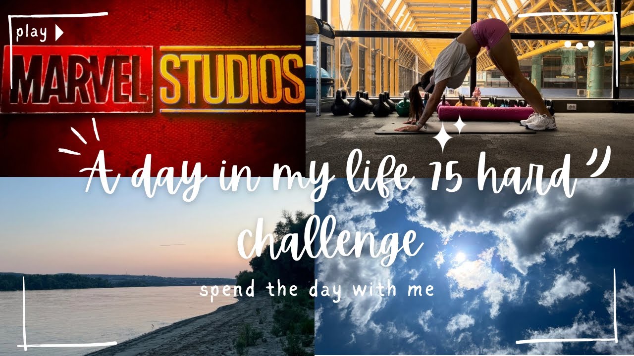 75 Hard Challenge day in life, melas/workout/work/social