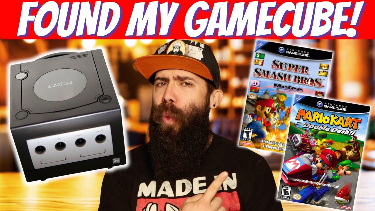Я нашел свою детскую коллекцию GameCube!