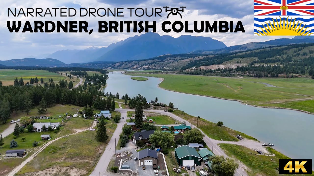 🛩️ Wardner, Kolumbia Brytyjska 🌲 Dron 4K