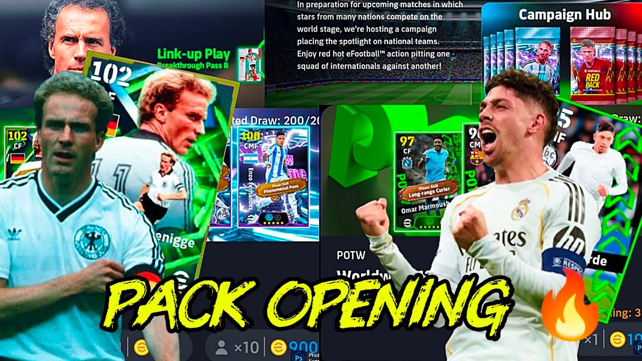 108 BLITZ CURLER RUMMENIGGE 🔥💀 NEW CAMPAIGN & NEW PACK🥶 POTW PACK OPENING ❤️#efootball #viralvideos 