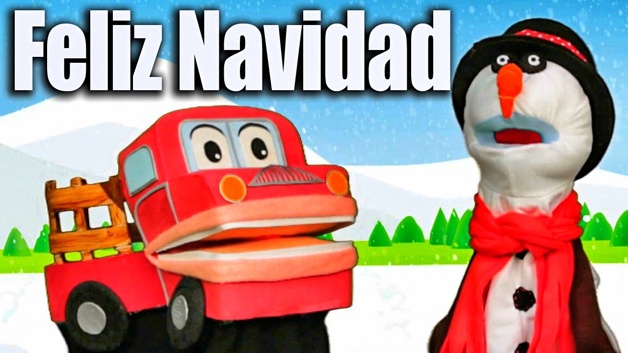 Feliz Navidad con Barney el camión - Canciones Educativas para Niños