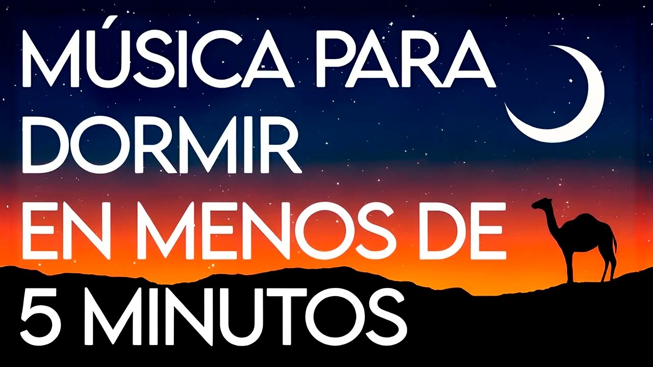 Música para dormir rápido EN MENOS DE 5 MINUTOS