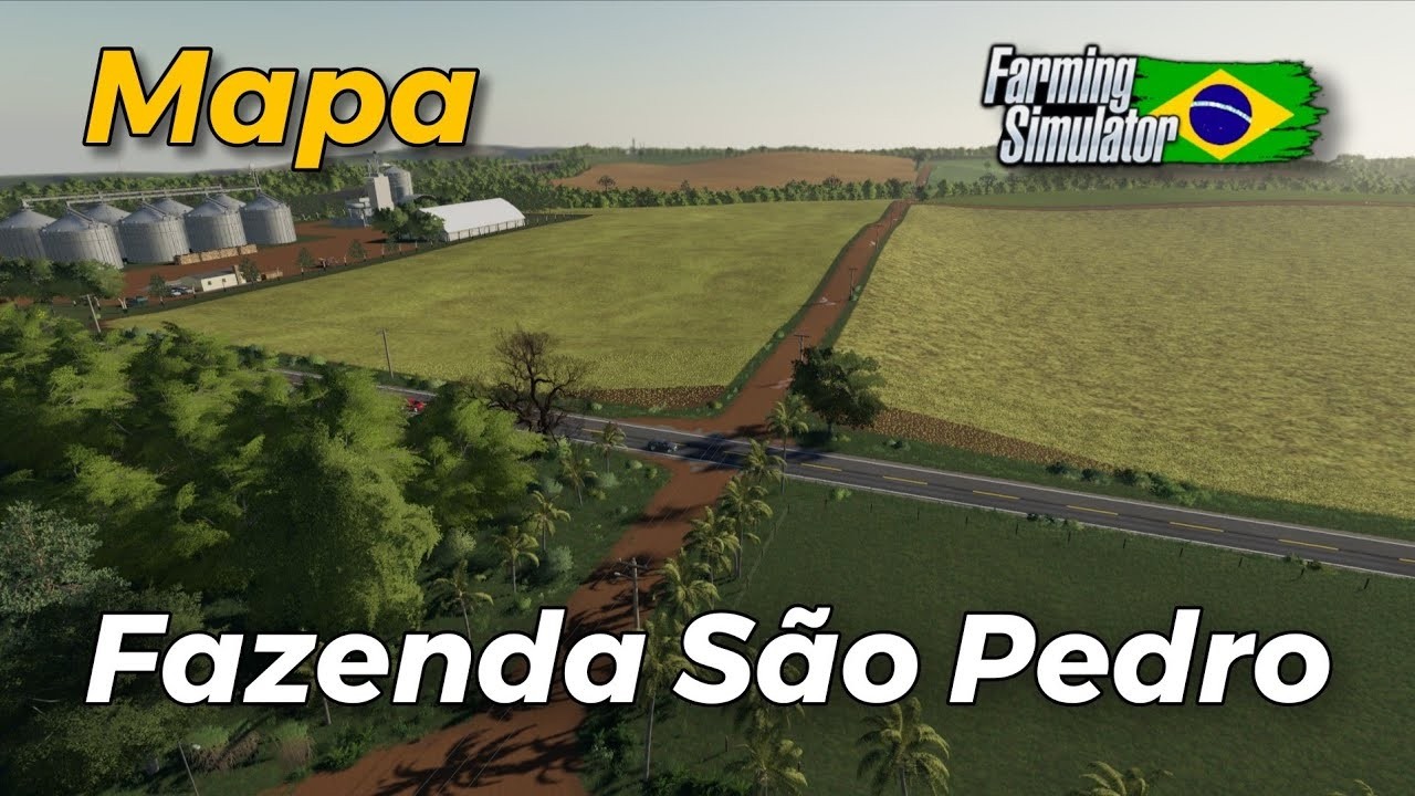 FAZENDA SAO PEDRO CONTINUÇAO COLHEITA DE CANOLA - EP 05 -FARMING SIMULATOR 25 (INÍCIO GAMEPLAY PT-BR