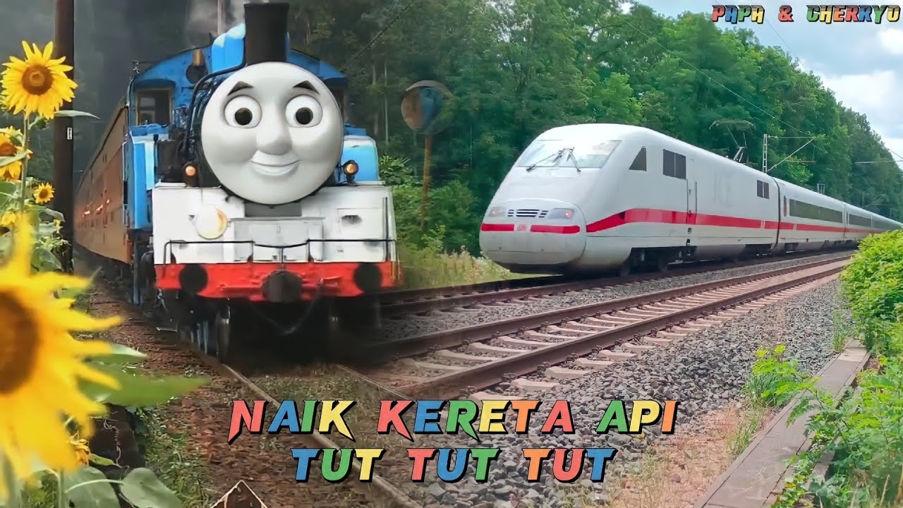 Naik Kereta Api Tut Tut Tut | Thomas And Friends | Lagu Anak Anak Lucu Indonesia