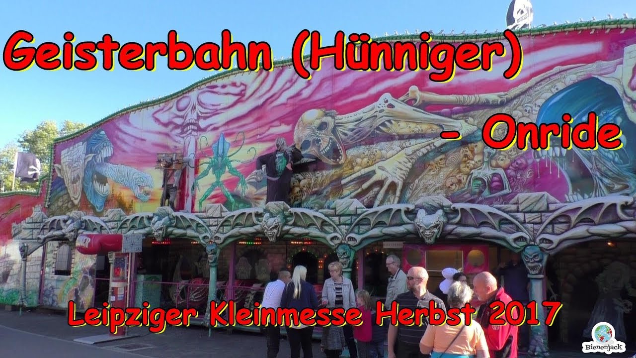 Geisterbahn (Hünniger) - Onride - Leipziger Herbstkleinmesse 2017