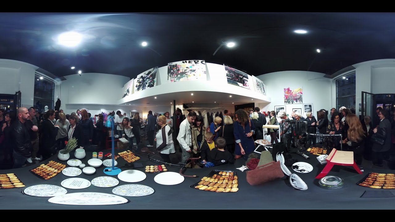 AMAL GALLERY - vidéo 360° inauguration du 12/10/17